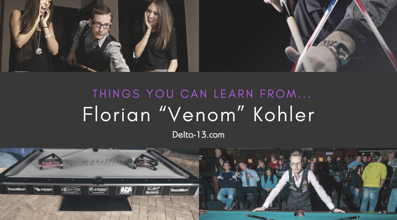 Things You Can Learn From... Florian “Venom” Kohler, the World Renowned Trick Shot Artist